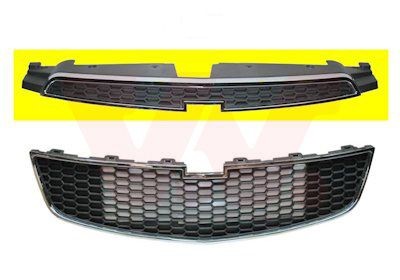 VAN WEZEL Kylargrill 0820518 VAN WEZEL 0820518 Kylargrill Chevrolet Kalos Sedan