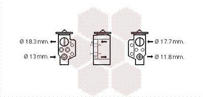 Expansieventiel airco VAN WEZEL 58001311 VAN WEZEL 58001311: Expansieventiel airco Seat IBIZA 2005