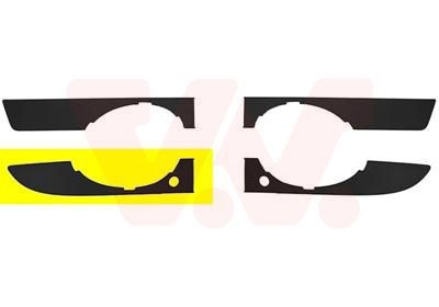VAN WEZEL Rebordo, farol de nevoeiro 0326596 VAN WEZEL 0326596 Componentes para farol de nevoeiro Audi Q2 preço