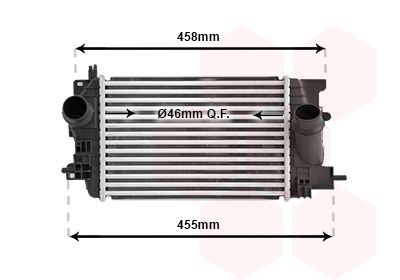 VAN WEZEL Intercooler 37004593 VAN WEZEL 37004593 Intercooler Opel Meriva B prijs