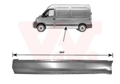 VAN WEZEL Passaruota 3798143 VAN WEZEL 3798143 Sponda laterale Renault 14 originali
