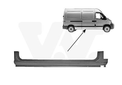 VAN WEZEL Passaruota 4387110 VAN WEZEL 4387110 costo Passaruota RENAULT 14