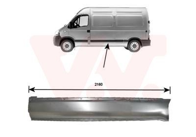 VAN WEZEL Passaruota 4387143 VAN WEZEL 4387143 Passaruota RENAULT 14 originali