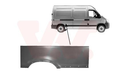 VAN WEZEL Radlauf 4387148 4387148 VAN WEZEL Seitenwand MINI Schrägheck hinten und vorne kaufen