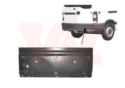 VAN WEZEL Bakdörr 4387150 4387150 VAN WEZEL bagagelucka DAIHATSU MATERIA