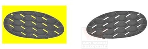 Ventilasjonsgitter VAN WEZEL 5404592 VAN WEZEL 5404592: Tåkelys grill Toyota AYGO 2022