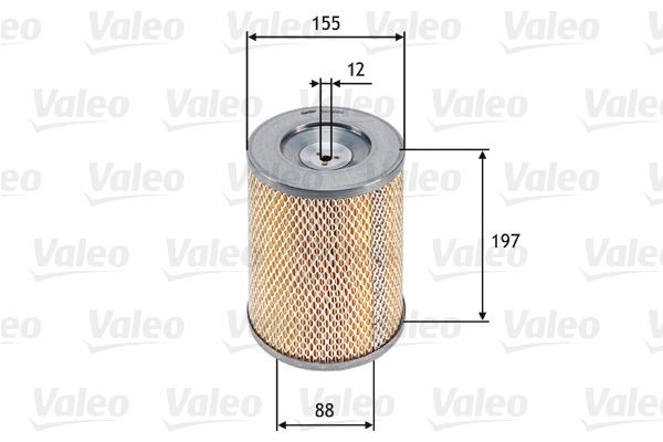 VALEO Gaisa filtrs 585666 VALEO 585666 Gaisa filtrs D-MAX III Pick-up (RG01) cena