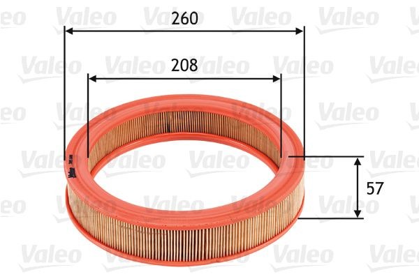 VALEO Ilmansuodatin 585686 Ford Sierra MK2 ilmansuodatin VALEO 585686
