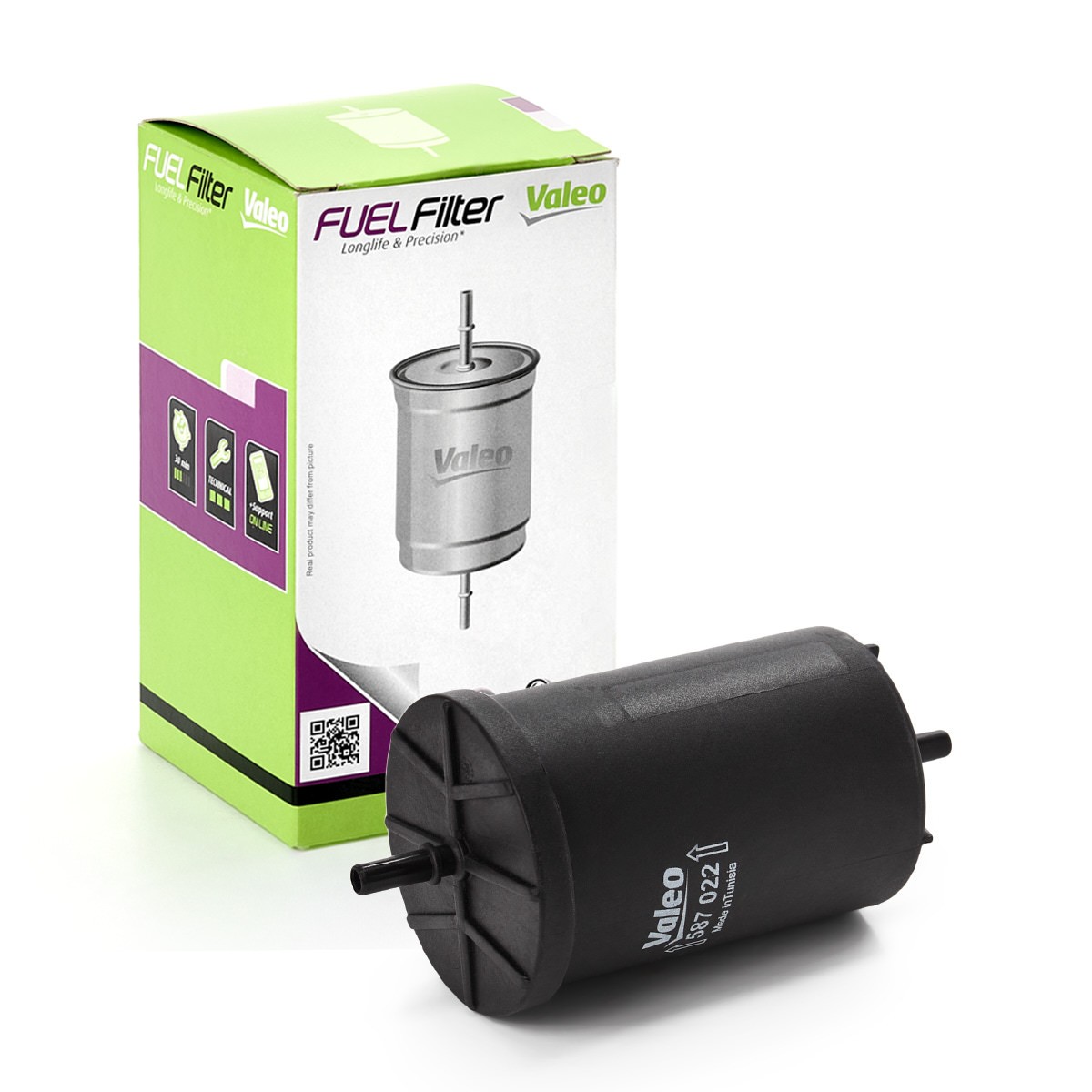 Fuel filter VALEO 587022 VALEO 587022 2006 VW BORA fuel filter replacement