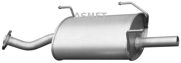 ASMET Marmitta 14.046 14.046 Marmitta posteriore ASMET NISSAN CABSTAR costo