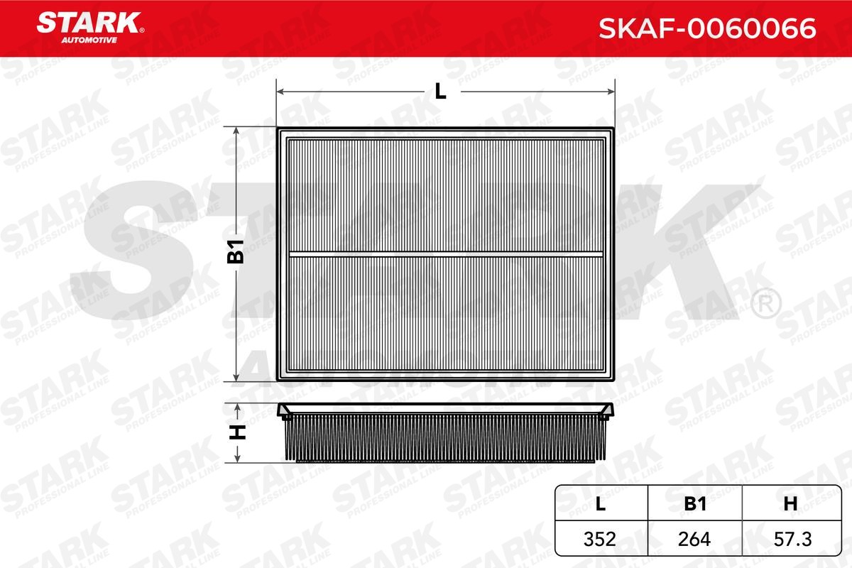 STARK Φίλτρο αέρα SKAF-0060066 Φίλτρο αέρα STARK Skoda FELICIA SKAF-0060066
