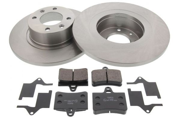 Kit de travões MAPCO 47166 MAPCO 47166 Discos e pastilhas de travão CITROËN C5 2012