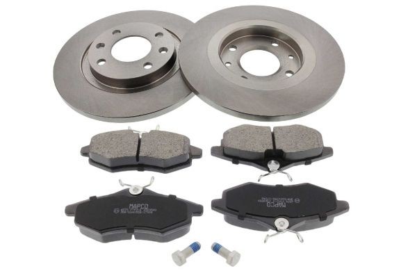 MAPCO Bremseskiver og -klosser 47356 MAPCO 47356 Bremsekit Saxo Hatchback pris