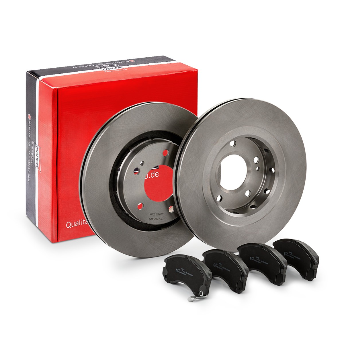 MAPCO Kit de travões 47538 MAPCO 47538 Discos e pastilhas de travão PEUGEOT 306 Van / Hatchback baratos