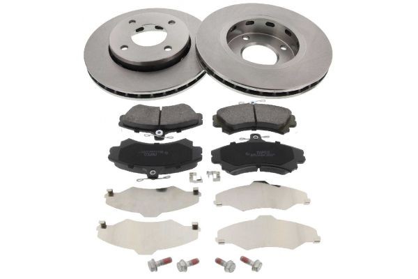 Bremseskiver og klodser MAPCO 47551 MAPCO 47551: Bremseklodser og skiver Smart FORTWO 2016