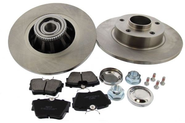 MAPCO Bremseskiver og -klosser 47761 MAPCO 47761 Bremseskiver og -klosser NISSAN Primera Sedan (P12) 2.5 170 hk 2003
