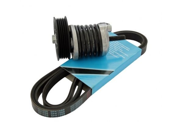 MAPCO Jeu de courroies trapézoïdales à nervures 93802 Kit de courroie d'accessoire MAPCO LEON 93802 pas cher