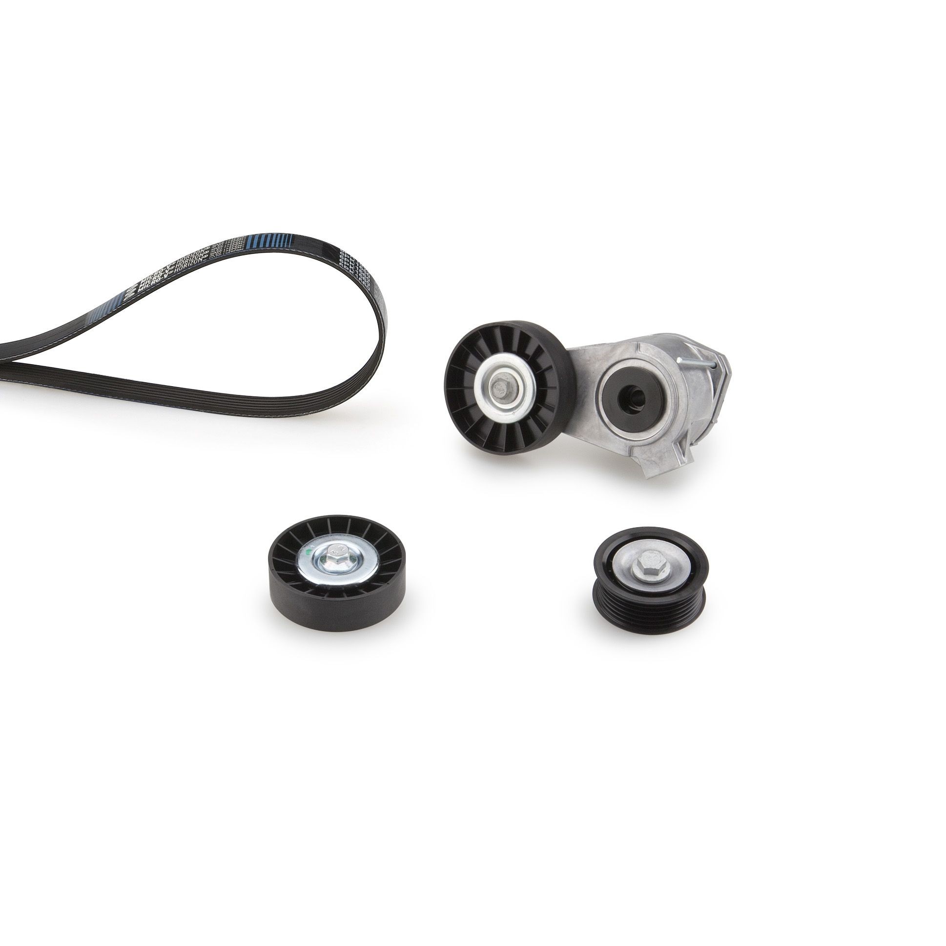 Σετ ιμάντων poly-V GATES K016PK2613 GATES Micro-V Kit K016PK2613: Κιτ ιμάντα κίνησης Saab 9-5 2004