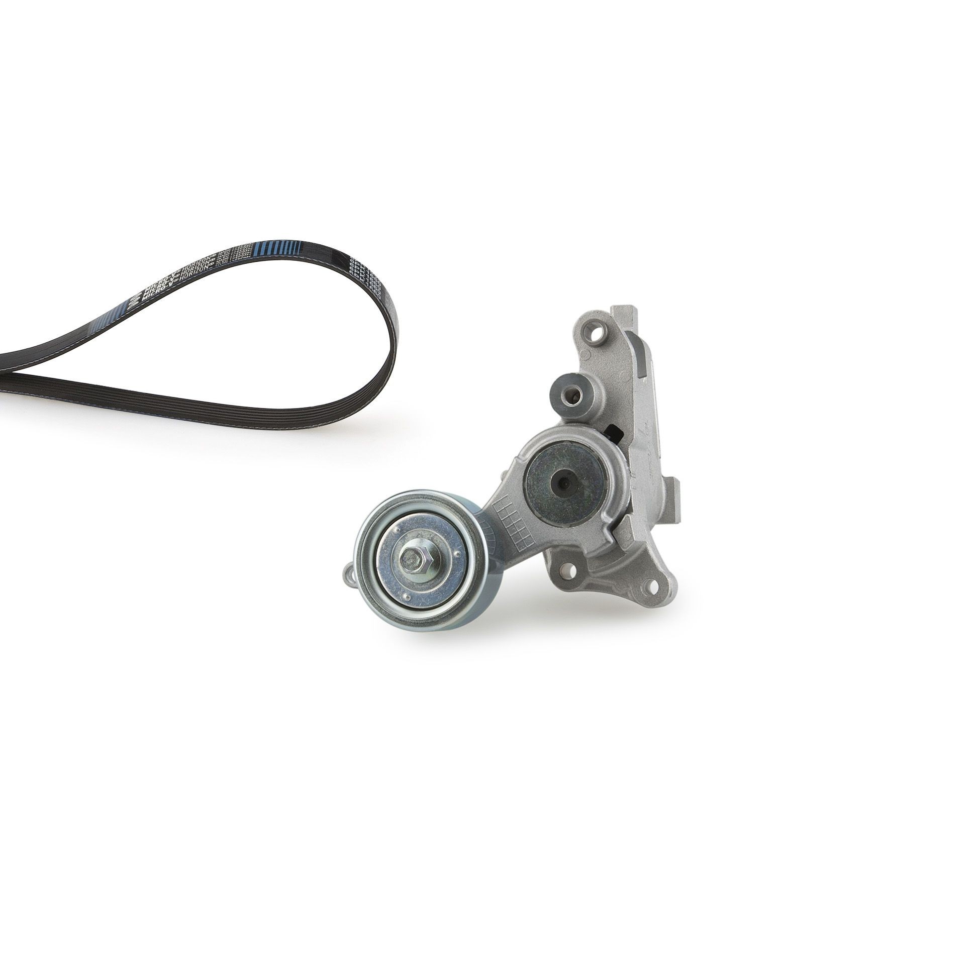 Jeu de courroies trapézoïdales à nervures GATES K017PK1095 GATES Micro-V Kit K017PK1095 Courroie Poly V TOYOTA HILUX Pick-up 2004