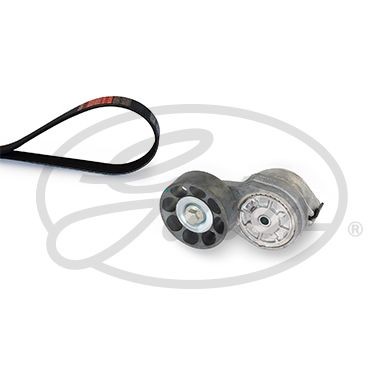 GATES Σετ ιμάντων poly-V K017PK1580 GATES K017PK1580 Κιτ ιμάντα κίνησης Land Rover Discovery LA τιμες