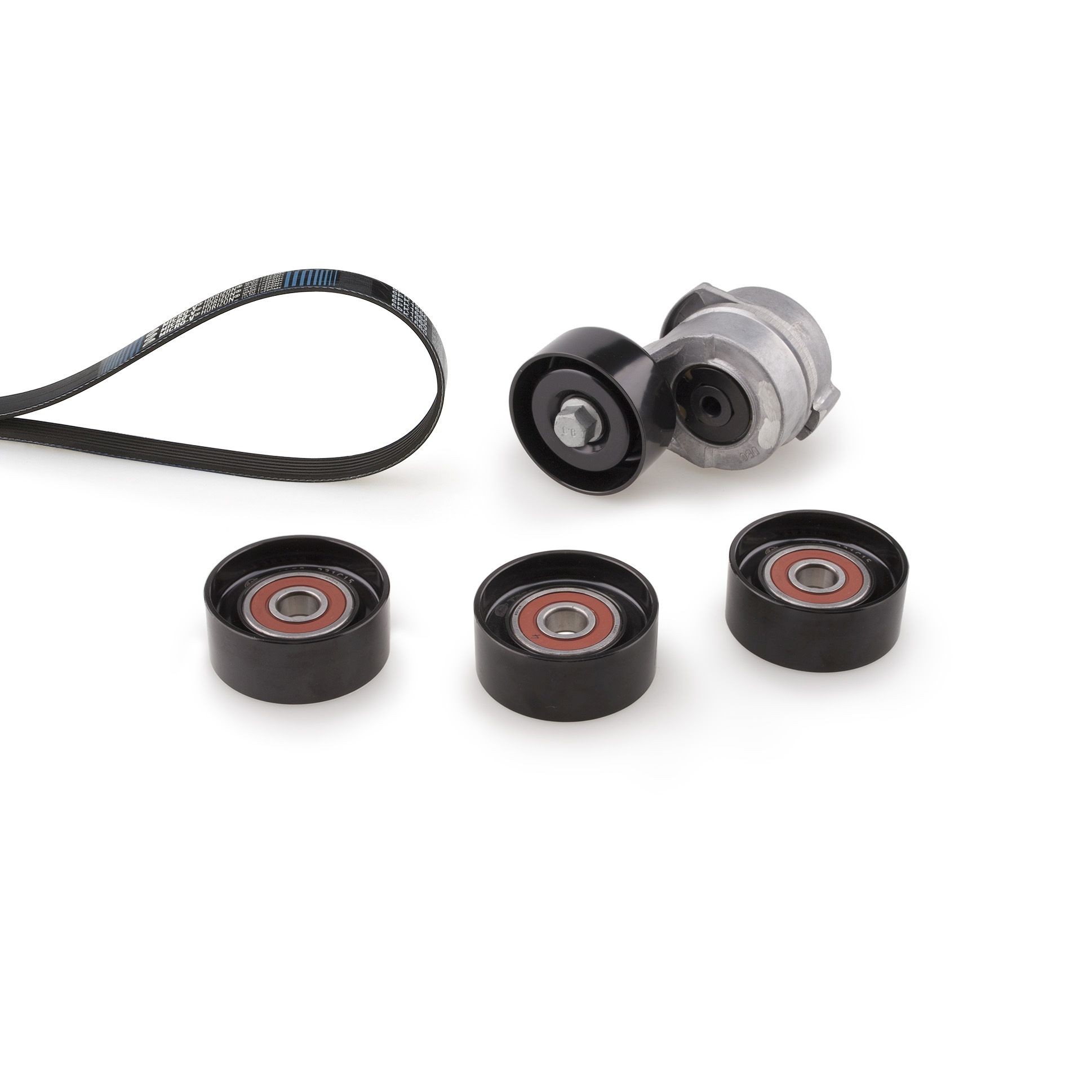 GATES Poly V-riem set K027PK2285 Poly v riemen kit GATES PICANTO K027PK2285 goedkoop