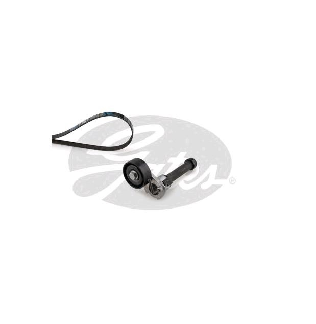 Jeu de courroies trapézoïdales à nervures GATES K036PK1113 GATES Micro-V Kit K036PK1113: Kit de courroie d'accessoire Volkswagen SHARAN 2014
