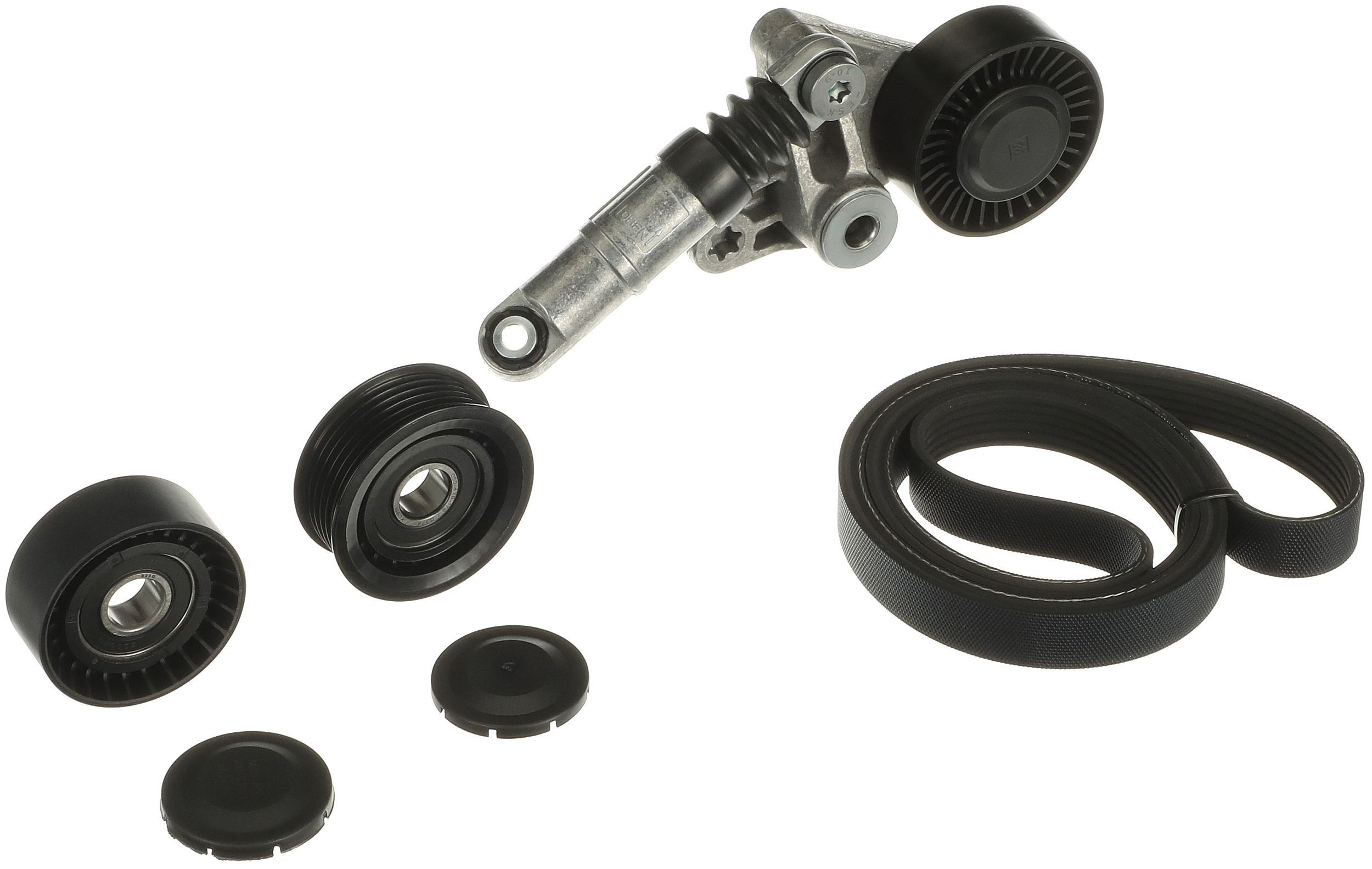 V-Ribbed Belt Set GATES K036PK2478 GATES Micro-V Kit K036PK2478 2005 VW TOUAREG poly v-belt kit replacement