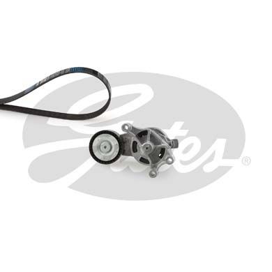 Jogo de correias trapezoidais estriadas GATES K036PK955 GATES Micro-V Kit K036PK955 Jogo de correias trapezoidais estriadas AUDI TT 2006