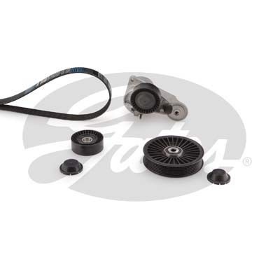 Poly V-riem set GATES K046DPK1838 GATES Micro-V Kit K046DPK1838 Poly v riemen kit Volvo XC70 2003