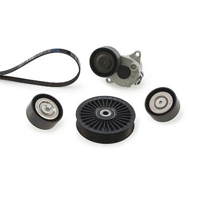 GATES Poly V-riem set K076PK2153 GATES K076PK2153 Poly v riemen kit CLA Coupe (C118) prijs