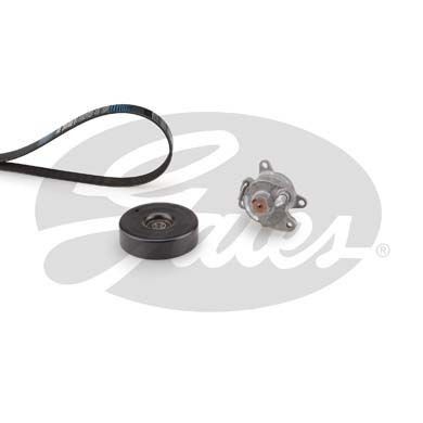 Ozubený klinový remeň - Sada GATES K096PK2115 GATES Micro-V Kit K096PK2115 Sada klinového rebrovaného remena Volkswagen LT 2000