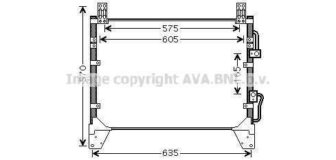 PRASCO Condensatore climatizzatore DW5142 DW5142 Radiatore aria condizionata PRASCO DODGE JOURNEY costo