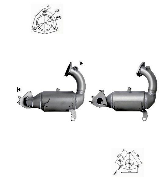 VEGAZ Katalysator RK-802 VEGAZ RK-802 katalytisk omvandlare Renault Vel Satis BJ pris