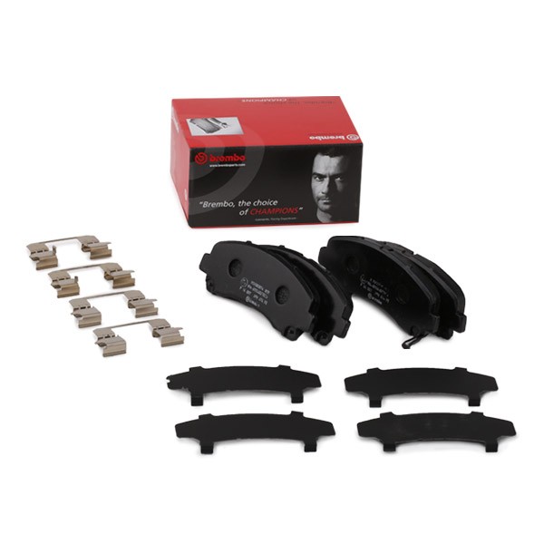 BREMBO Brake pad set P 34 007 BREMBO P 34 007 ISUZU D-Max III Platform / Chassis (TFR, TFS) rear brake pads
