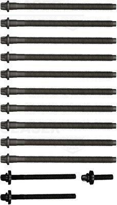 GLASER Topplocksbultsats T40616-00 T40616-00 GLASER sträckbult Citroen C-ELYSEE