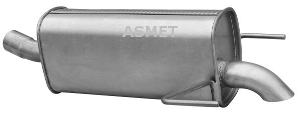 ASMET Bakre ljuddämpare 05.184 05.184 ASMET japsdämpare Opel COMMODORE