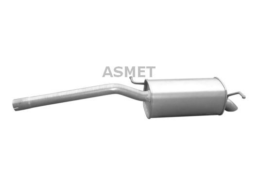 ASMET Takaäänenvaimentaja 03.077 03.077 ASMET Takaäänenvaimennin Volkswagen POLO hinta