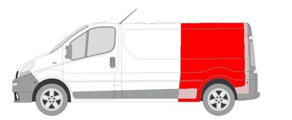 BLIC Hjulskjerm 6504-01-6061587P BLIC 6504-01-6061587P Hjulskjerm