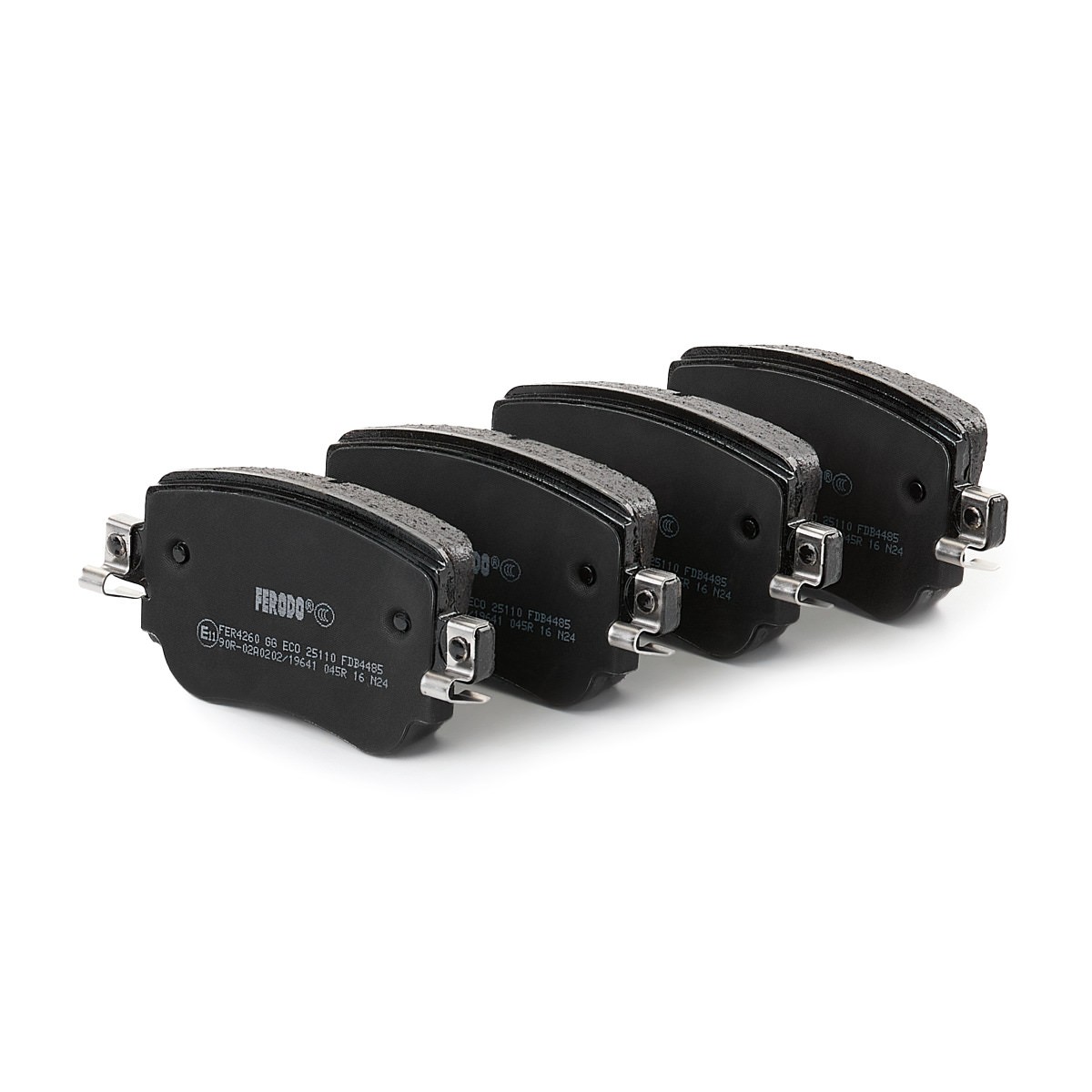 FERODO Brake pad set FDB4485 FERODO FDB4485 Volkswagen Caddy IV Van (SAA, SAH) front brake pads