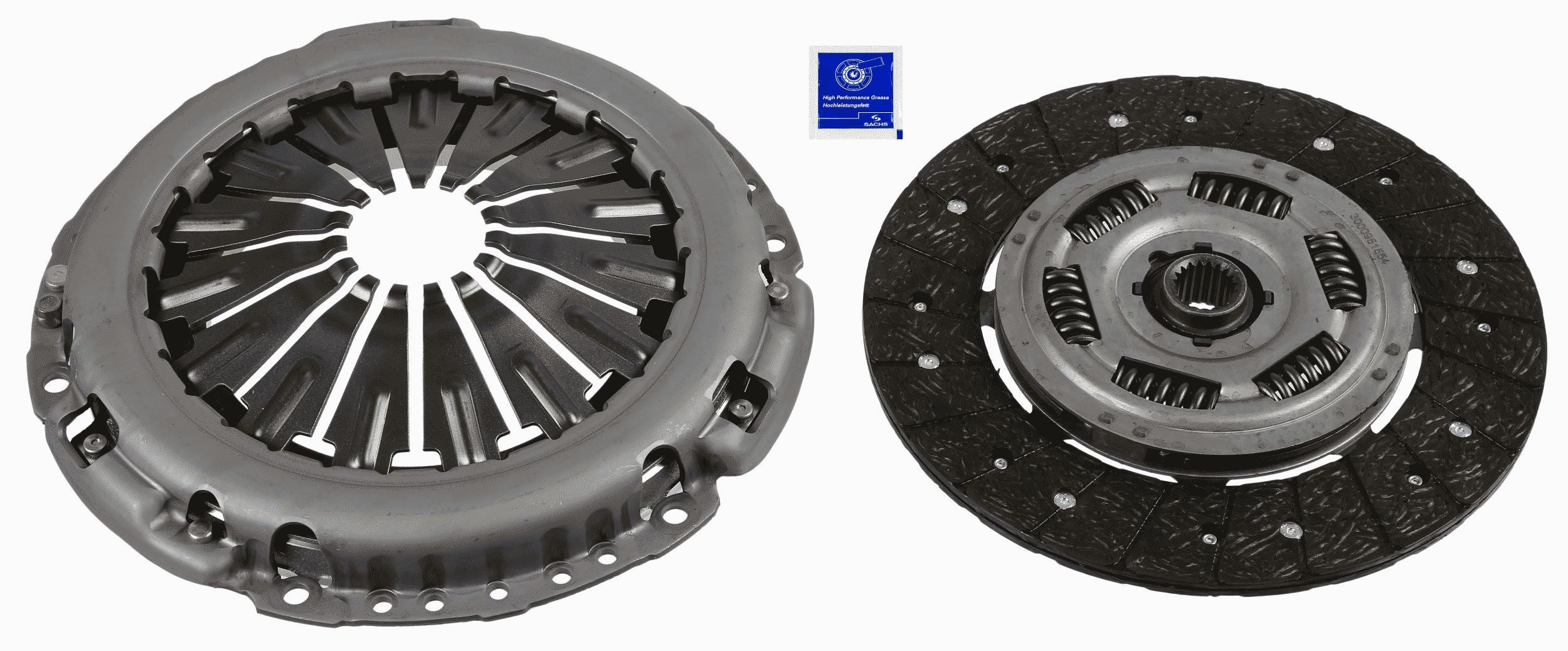 SACHS Clutchsett 3000 951 554 SACHS 3000 951 554 Clutchsett FORD Mondeo Mk5 Hatchback (CE) 2.0 TDCi 4x4 180 hk 2020