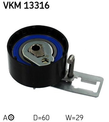 SKF Spanrol, distributieriem VKM 13316 SKF VKM 13316 Spanrol, tandriem VOLKSWAGEN LT kosten