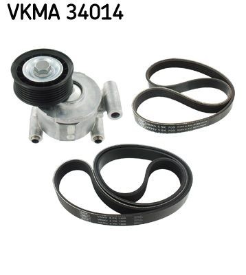 SKF Kit Cinghie Poly-V VKMA 34014 VKMA 34014 costo Kit cinghie poly-v VOLVO S60 SKF