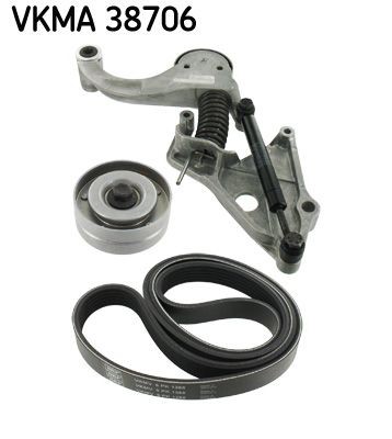 SKF Keilrippenriemensatz VKMA 38706 VKMA 38706 SKF SMART Keilrippenriemensatz