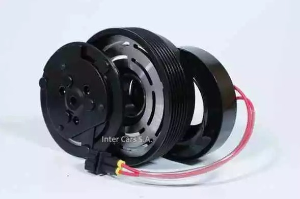 Magneetkoppeling airco THERMOTEC KTT040097 THERMOTEC KTT040097 Magneetkoppeling, airconditioningcompressor Volkswagen GOLF 2002