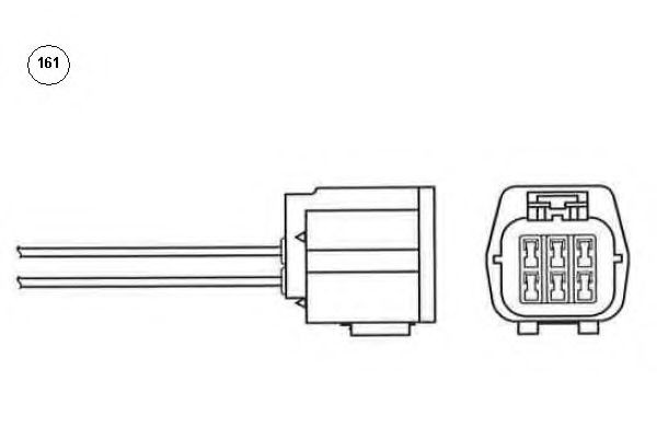 NGK Lambda sonda 90663 Lambda sonda NGK BT-50 90663 lacné