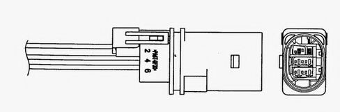 Lambdasonde NGK 94809 NGK 94809: Lambda sonde Hyundai ix35 2009
