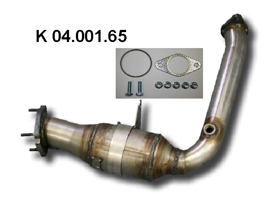 EBERSPÄCHER Katalüsaator 04.001.65 Katalüsaator EBERSPÄCHER Ford S-MAX 04.001.65