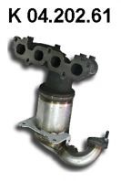 EBERSPÄCHER Καταλύτης 04.202.61 Καταλύτης EBERSPÄCHER Ford ECOSPORT 04.202.61
