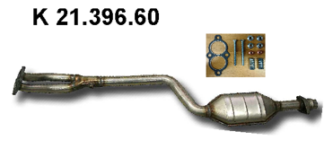 EBERSPÄCHER Katalysator 21.396.60 Universele katalysator EBERSPÄCHER Z3 21.396.60 goedkoop