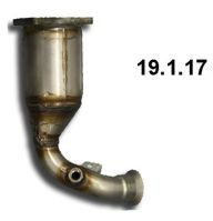 EBERSPÄCHER Catalytic converter 19.1.17 PEUGEOT PARTNER EBERSPÄCHER catalytic converter 19117